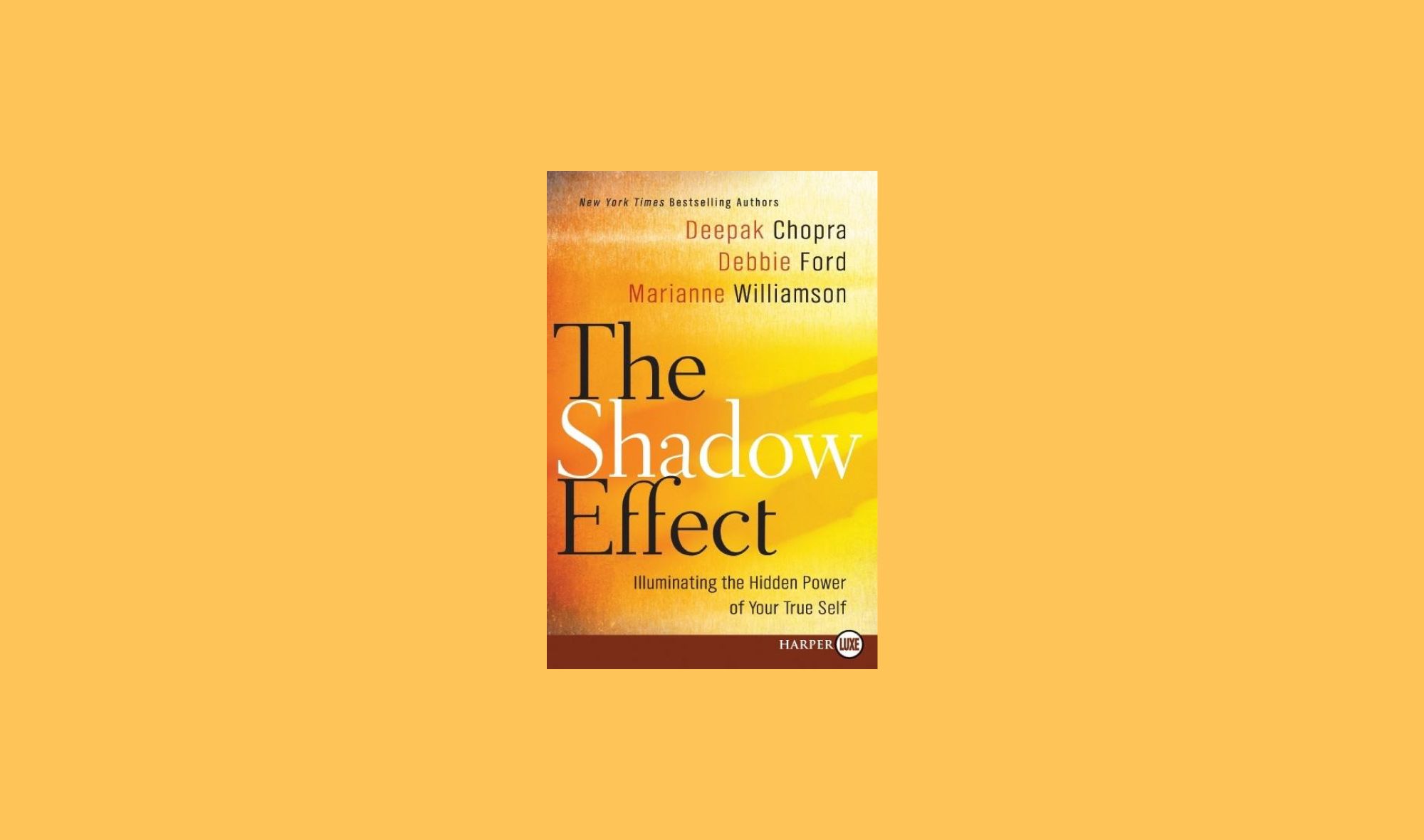 Shadow work books - "The Shadow Effect" by Deepak Chopra, Marianne Williamson, and Debbie Ford