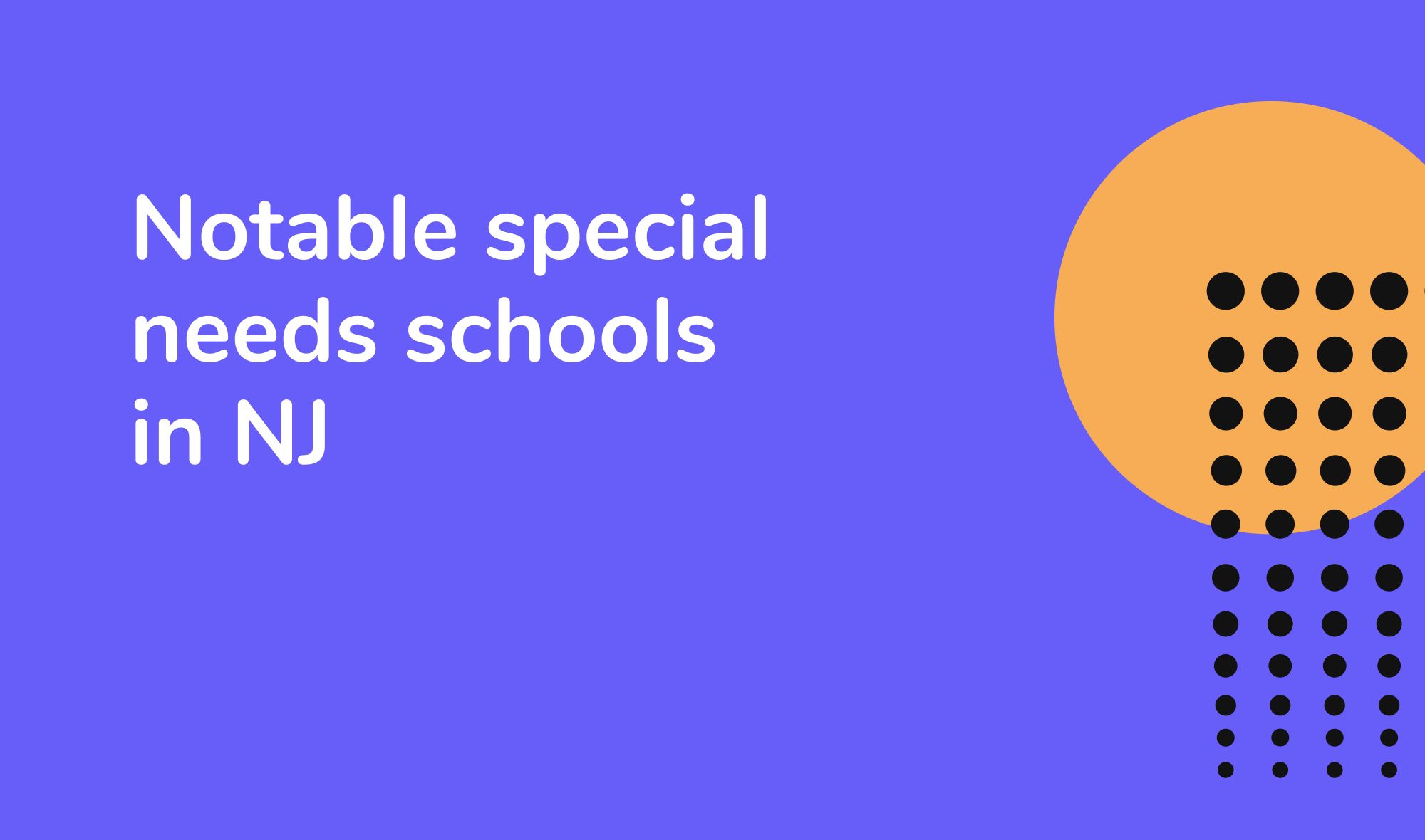 A deep dive into special education in New Jersey