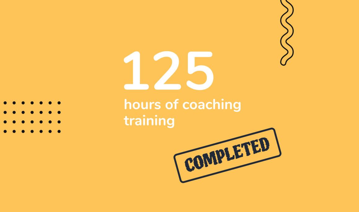 Becoming a business coach - 125 hours of coaching training