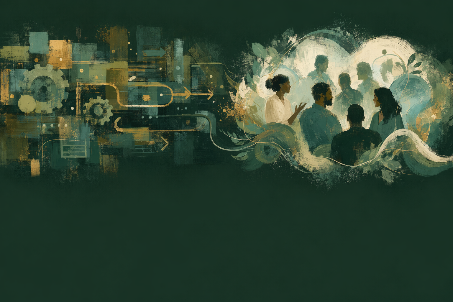 Illustration for: What Stays Human (and Why)