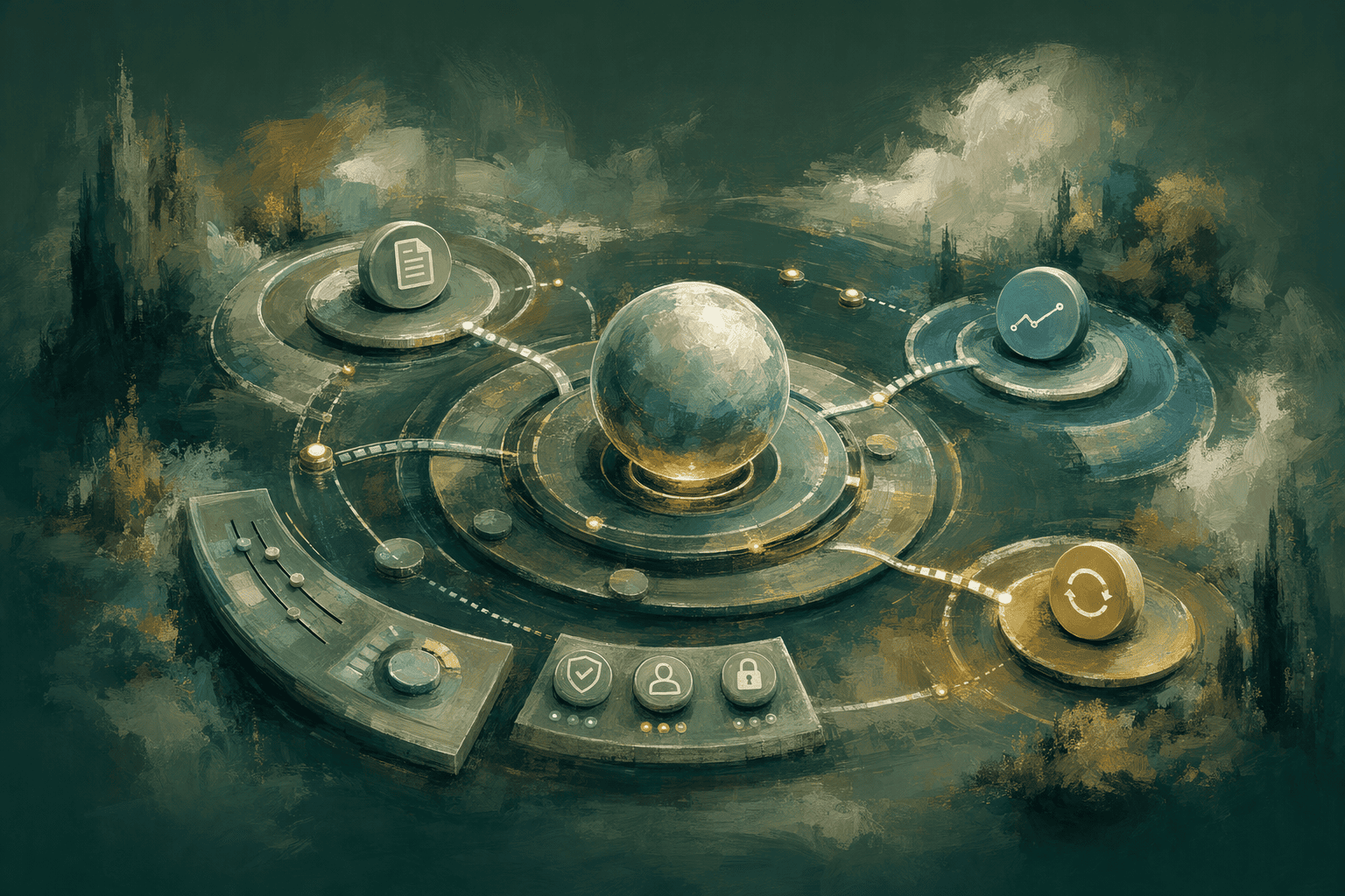 Illustration for adaptive health scoring