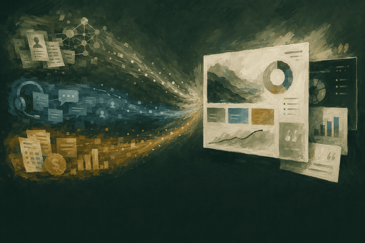 Illustration for 1. Quivly AI, AI-Generated QBR Decks and Strategic Narratives