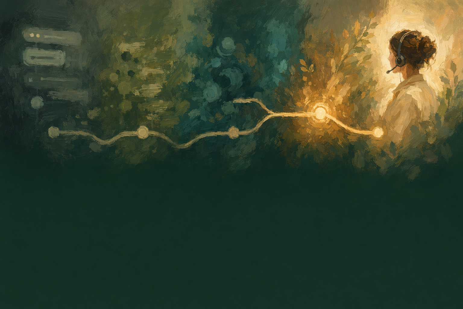 Illustration for: When to Escalate From Automated Playbooks to Human Csms