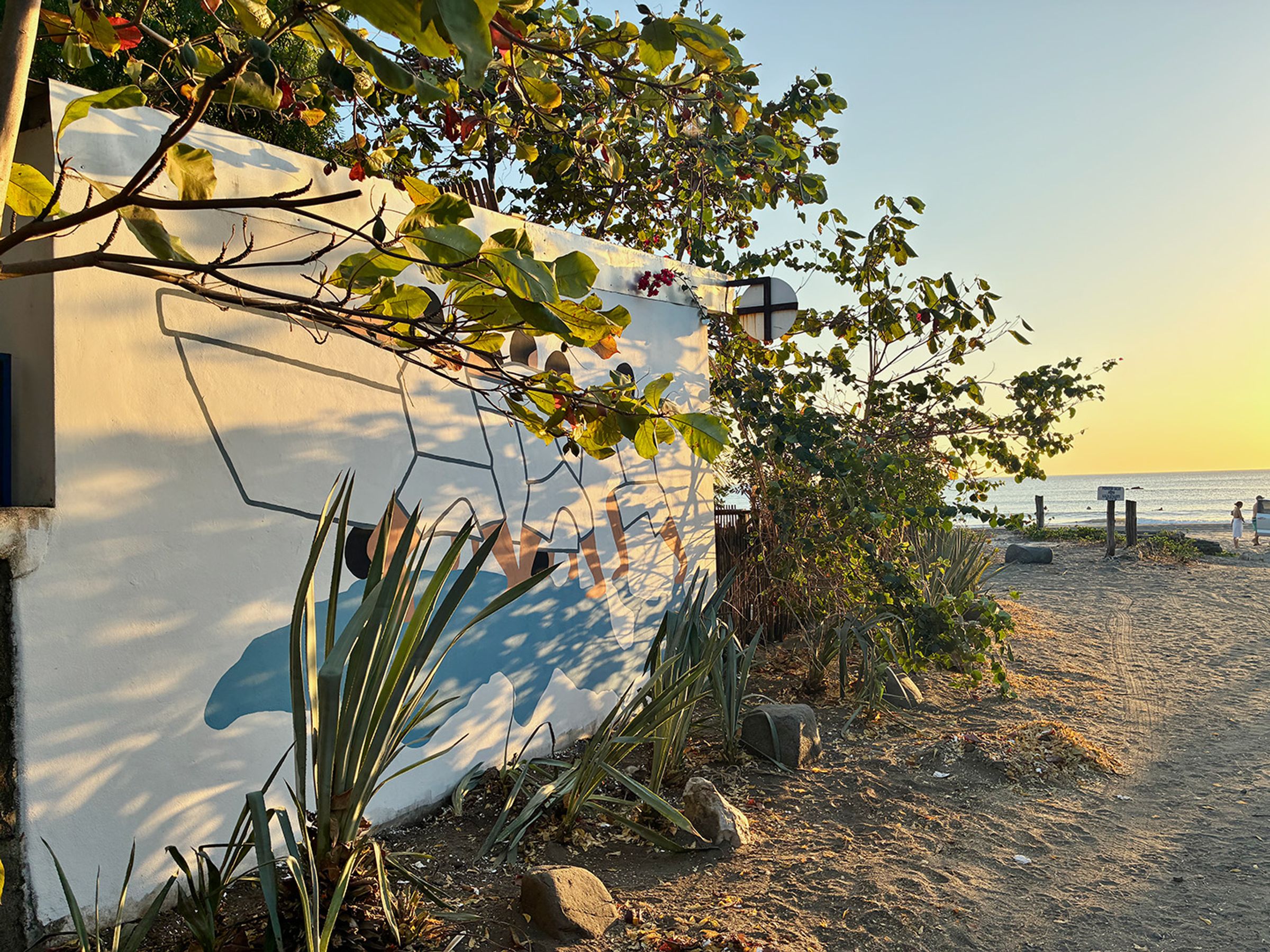 Mural painting for El Oso Cafe