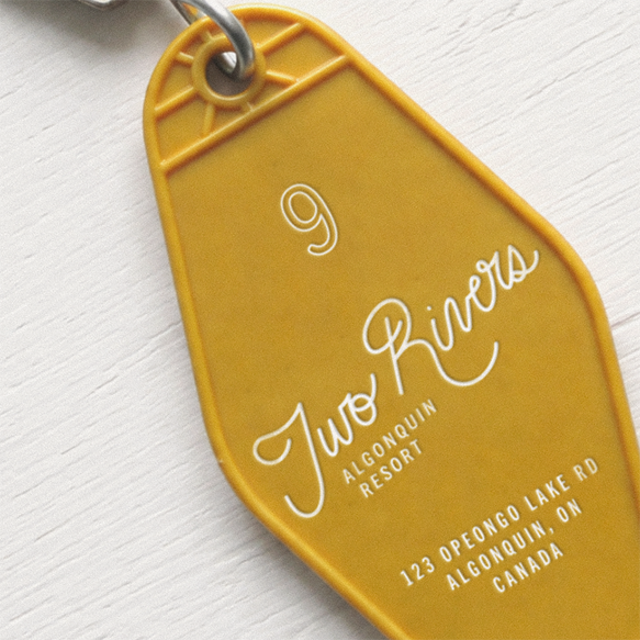 Visual identity and mural design for Two Rivers Algonquin Lodge