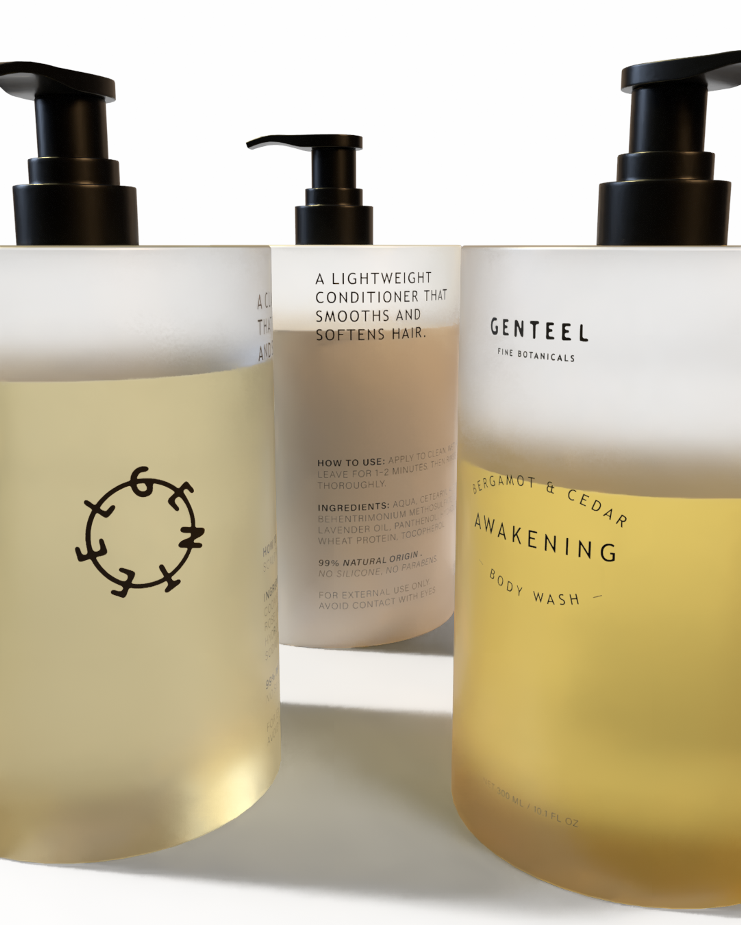 Visual identity and packaging design for Genteel