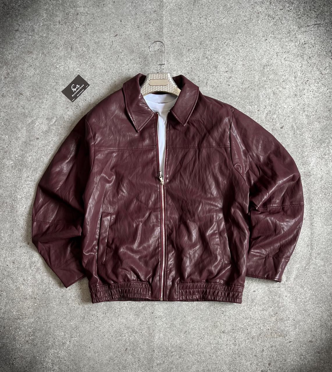 lether jacket sky 