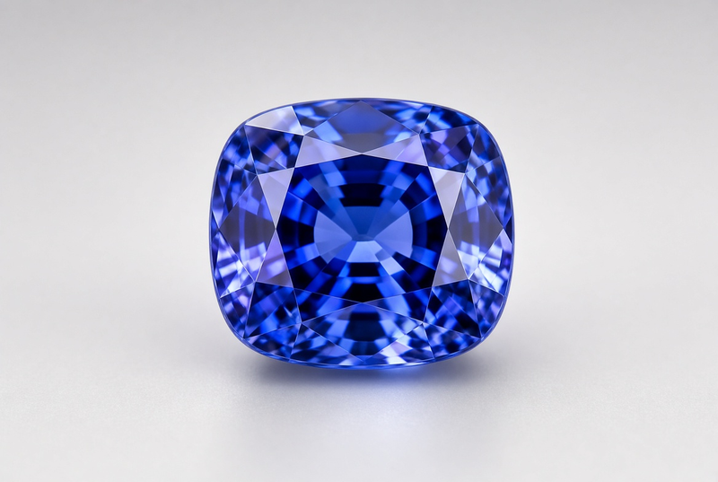Ceylon Cobalt Blue Spinel - 4.72ct Cushion Cut
