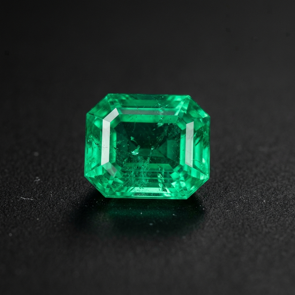 Muzo Colombian Emerald - 4.10ct Emerald Cut - view 1