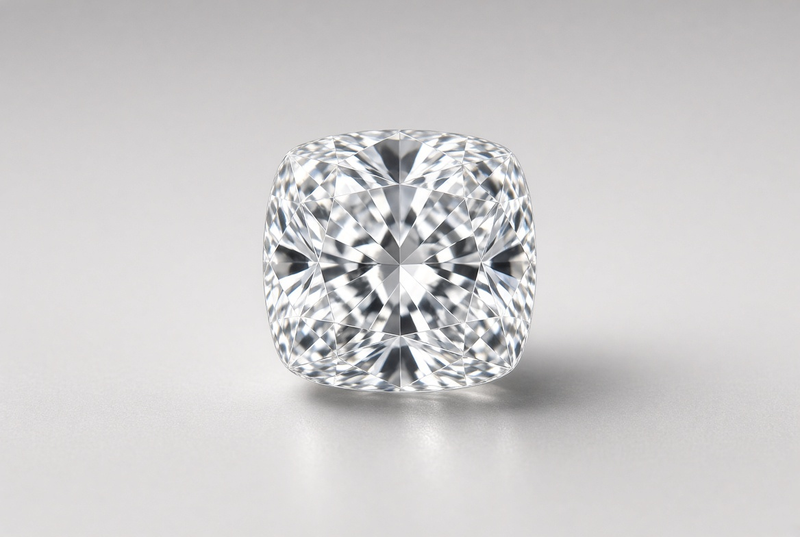 Ceylon White Sapphire - 4.20ct Cushion Cut
