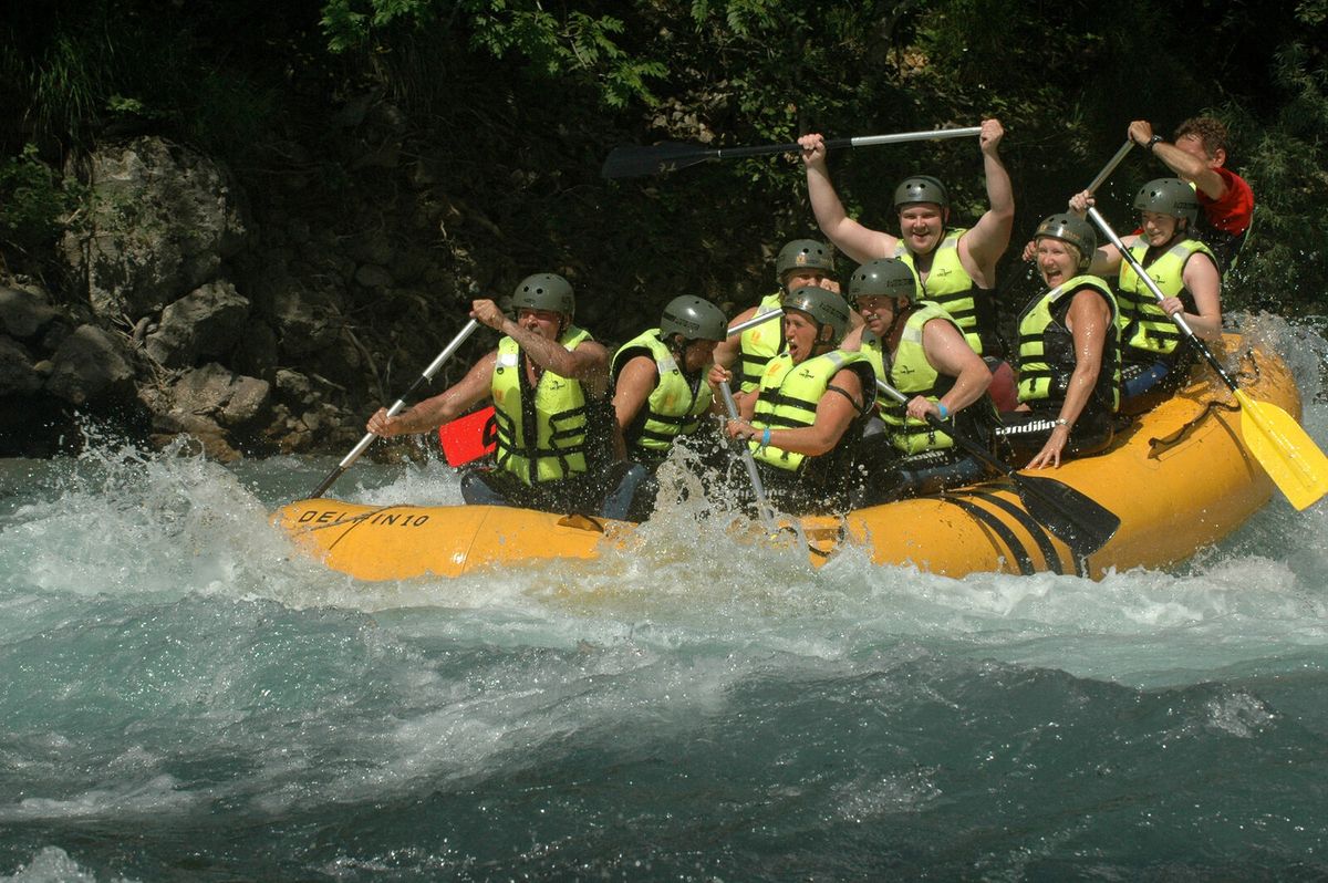 White-water rafting on the Tara River