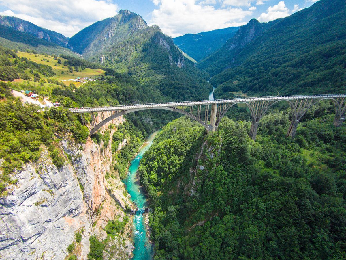 Đurđevića Tara Bridge, Tara River Canyon