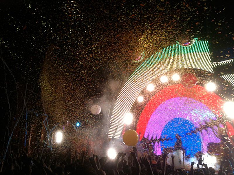 Flaming Lips at Oakland Fox, early 2000's