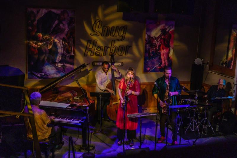 Autumn Dominguz show at Snug Harbor. 