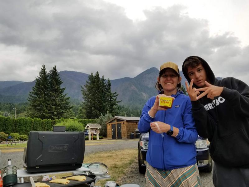 Camp scene