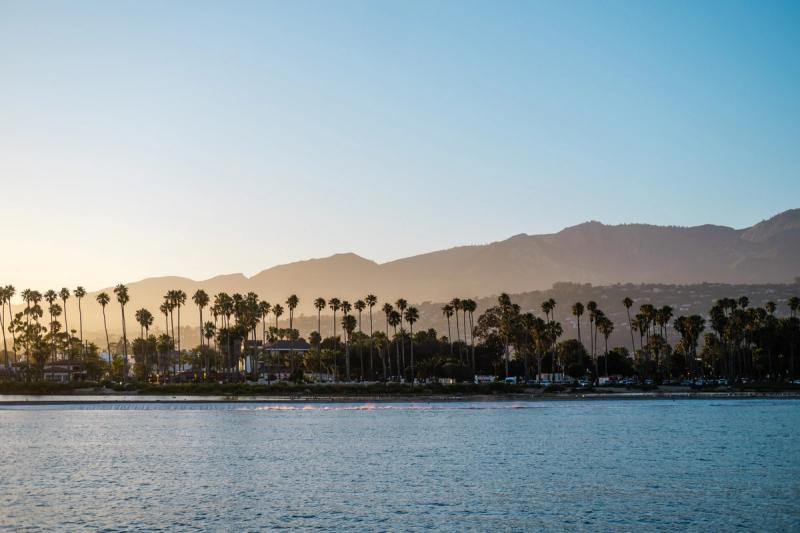 view from the pier