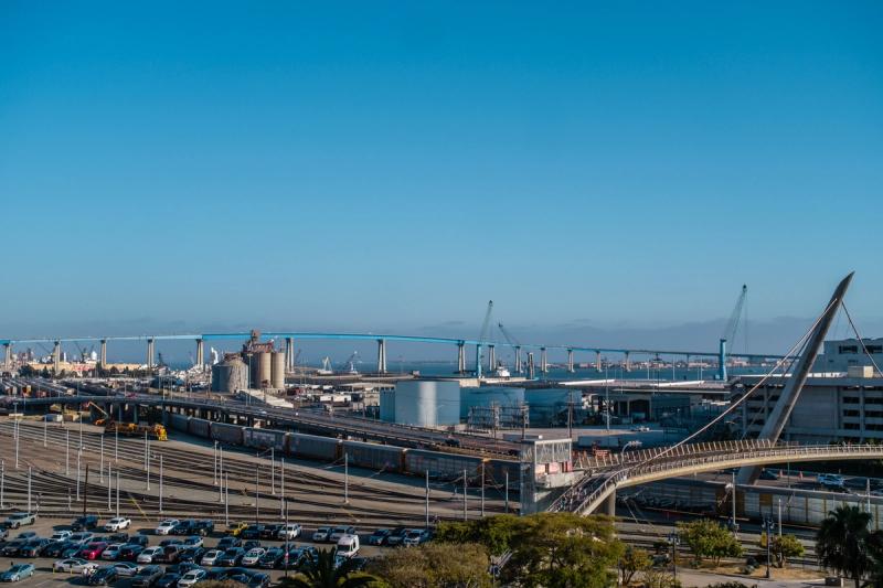 View from Petco
