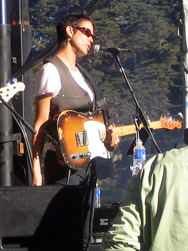 Michele Shocked. She bitched at her band a lot.