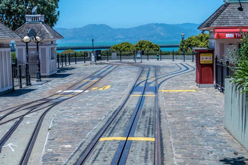 Cable car turn-a-round
