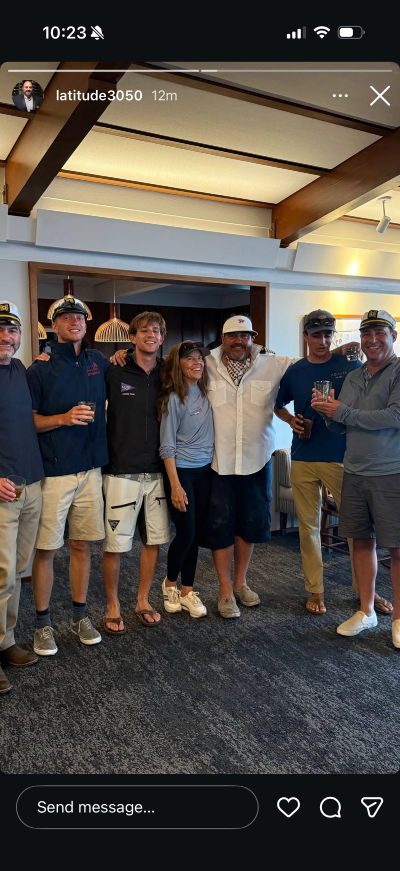 as the birthday rookie they let me have the cup!