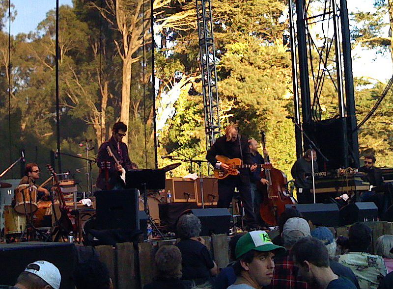 T-Bone Burnett. This is one of the best Hardly Strictly sets I ever saw.
