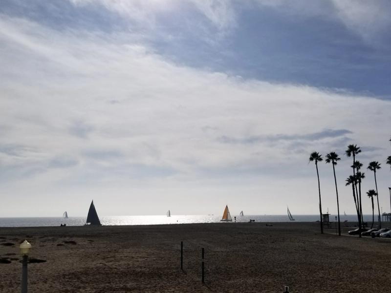 View from Craig Redler's deck in Newport Beach