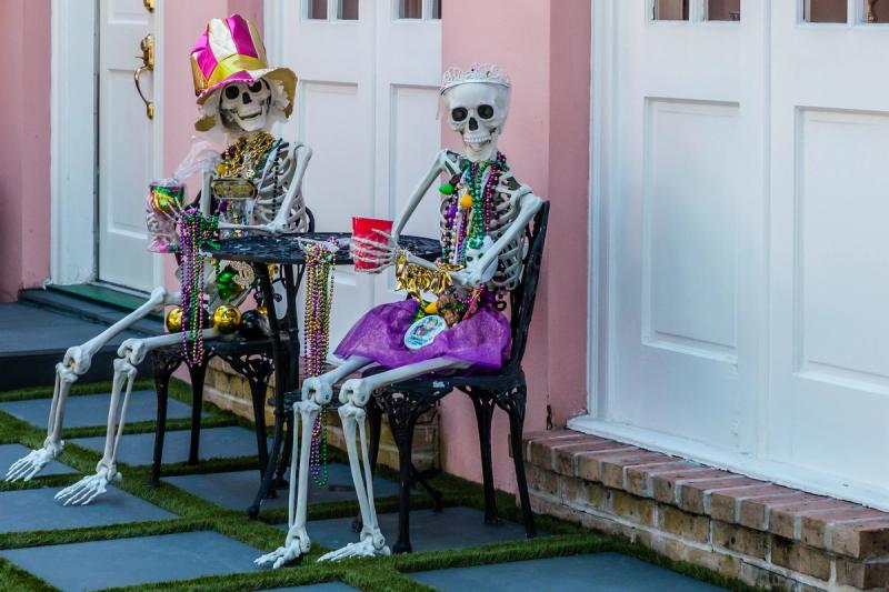 Somewhere in the garden district.