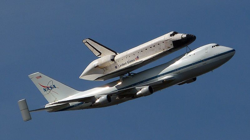 Space Shuttle Final Piggback