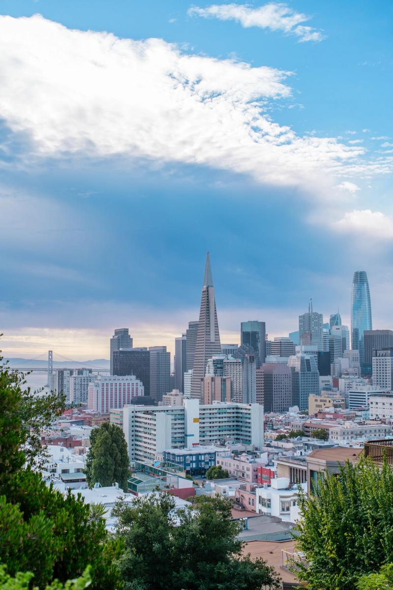 Morning from Russian Hill