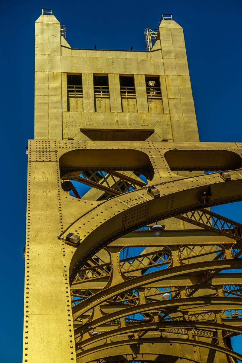 tower bridge, sacramento