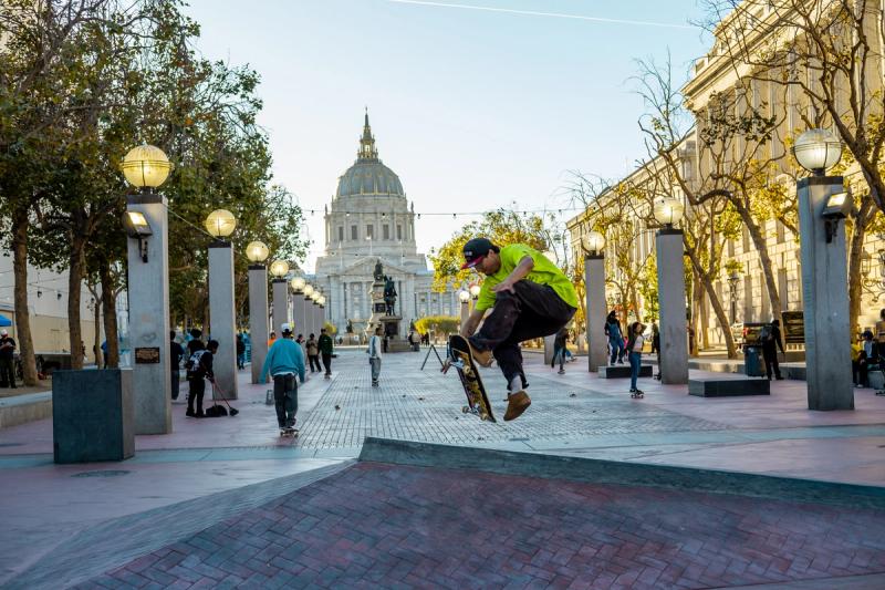 Civic Ctr skateboard park
