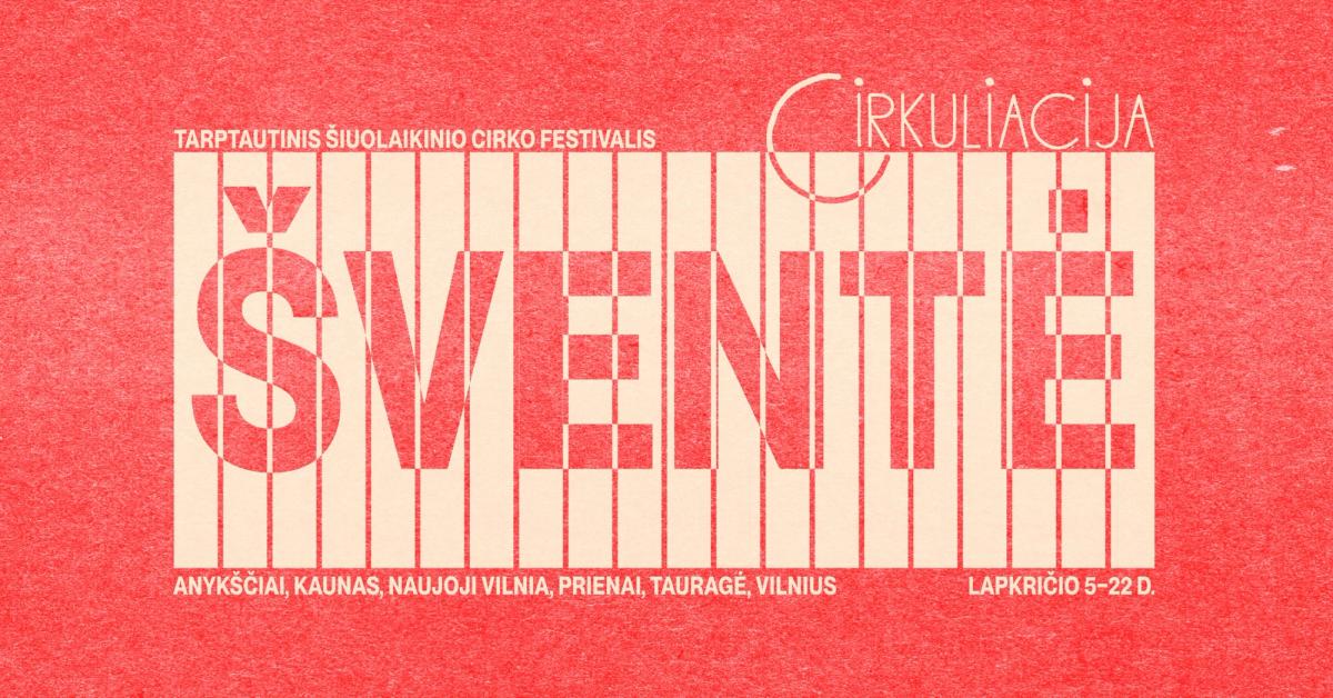 Dešimtosios festivalio „Cirkuliacija“ iliustracija