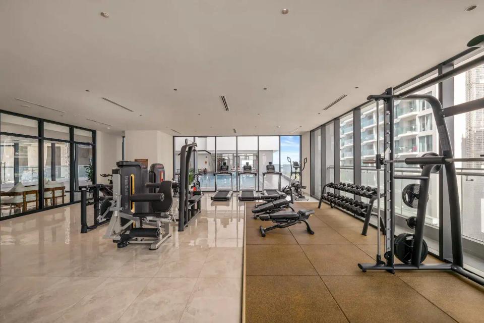 Aether Apartments gym