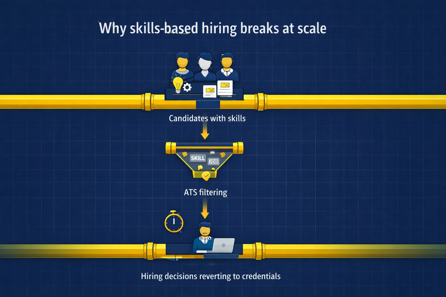 The Infrastructure Gap Behind Skills-Based Hiring