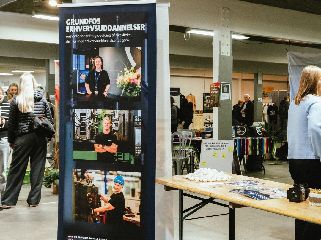 Kom og lær om de spændene uddannelser på Grundfos