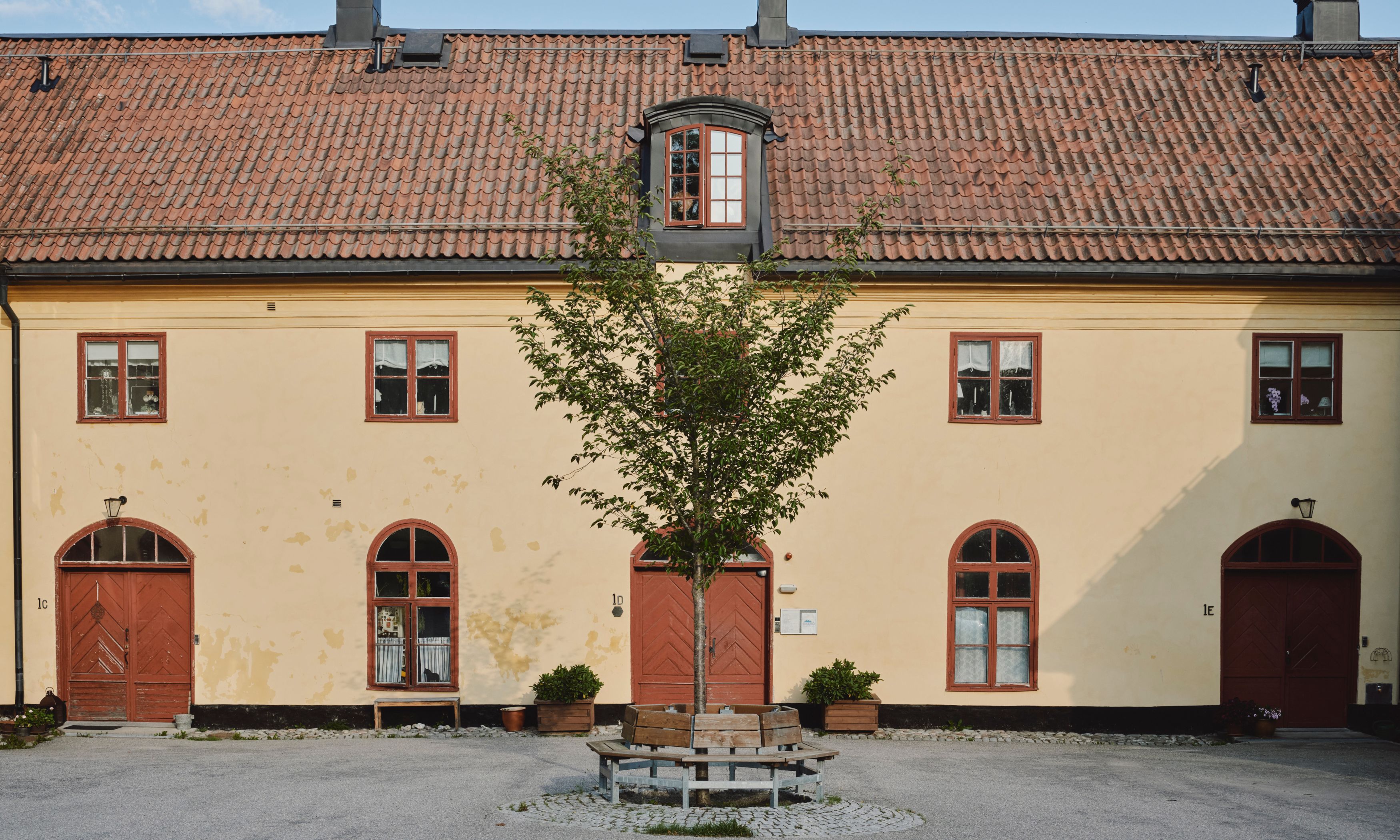 Bostadshuset från 1780-talet på Dragonvägen