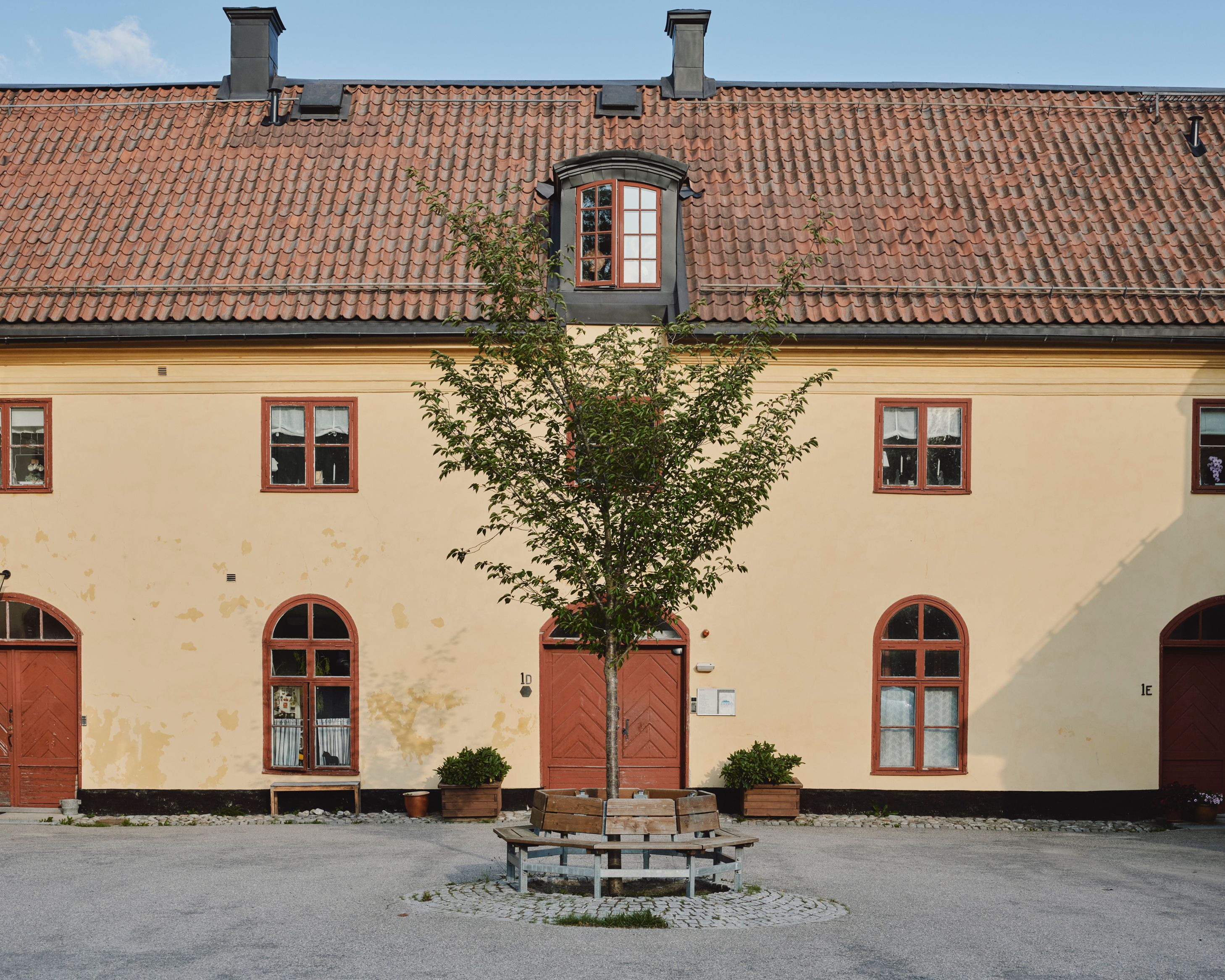 Bostadshuset från 1780-talet på Dragonvägen