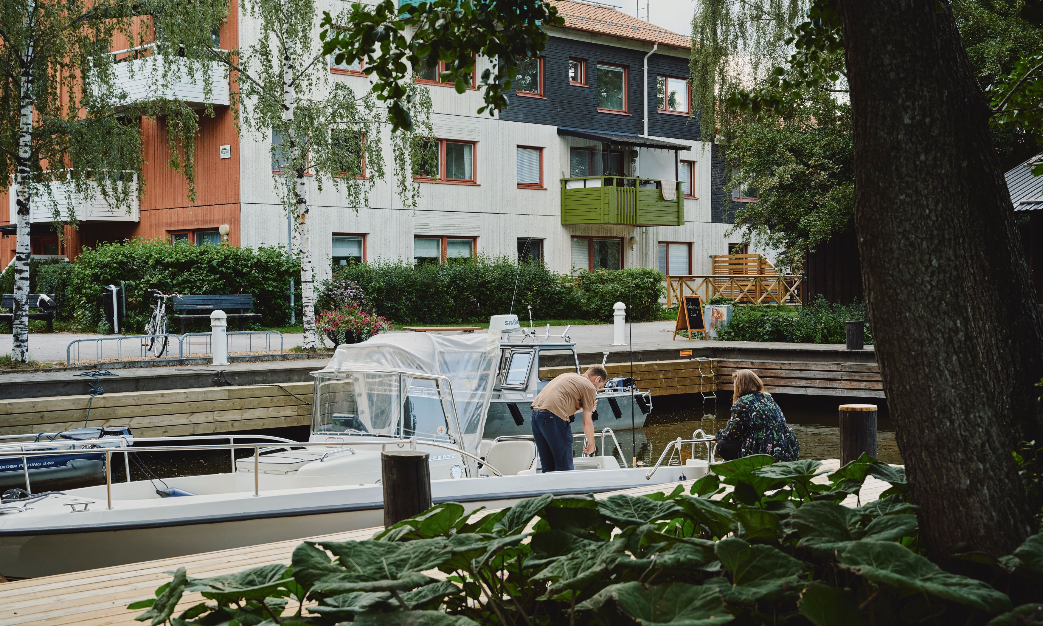 Bostadsområdet Ångbåtsvägen