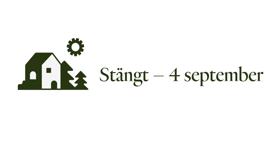 Personaldag den 4 september - Vi håller stängt