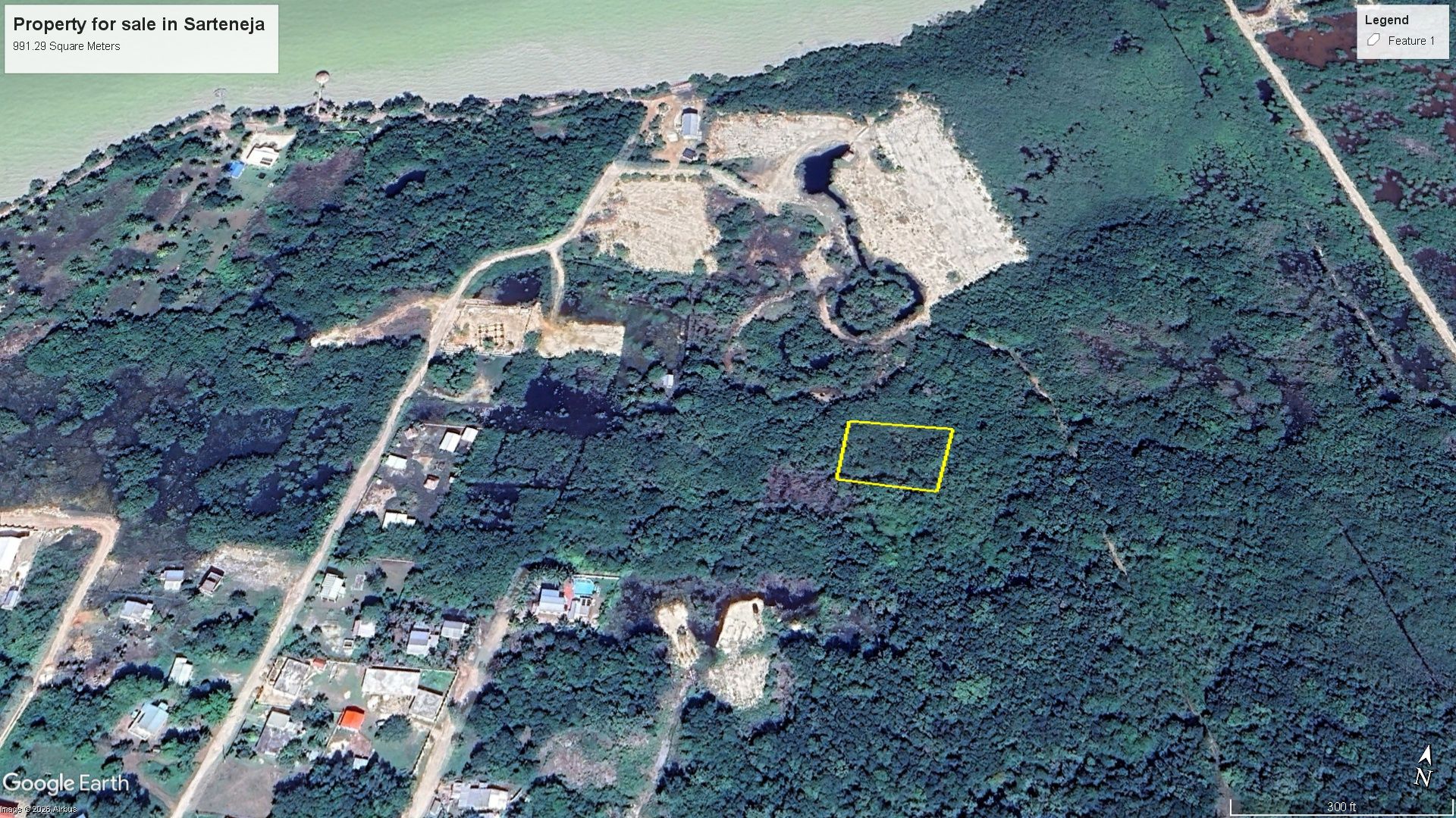 Investment Property for Sale in Sarteneja Village, Corozal, Belize – Canal & Potential Sea Views | 991.29 SQM — Land/Lot in Sarteneja