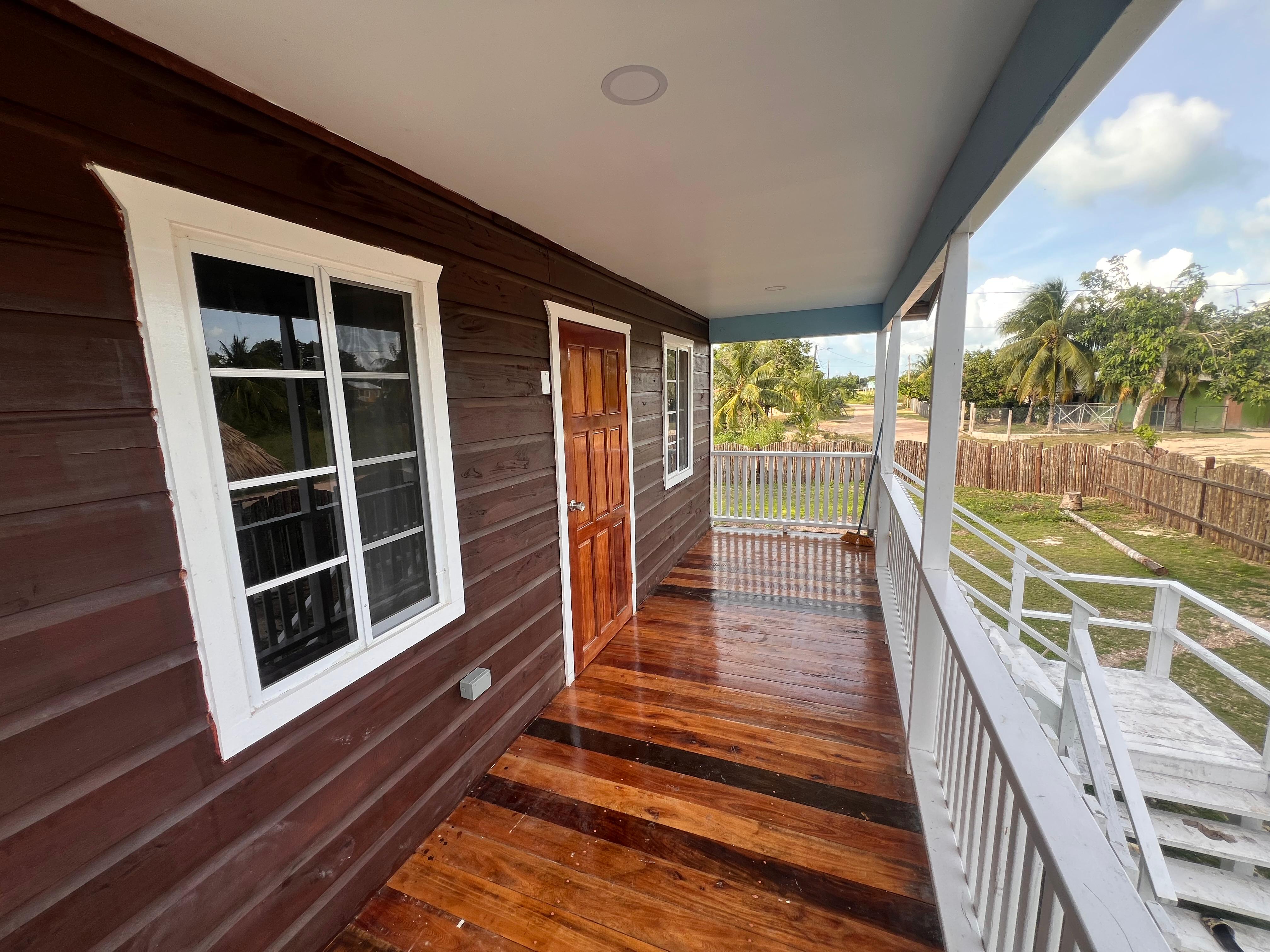 Belize Turnkey House for Sale in Sarteneja – New 2BR Home on Large Corner Lot — view 4