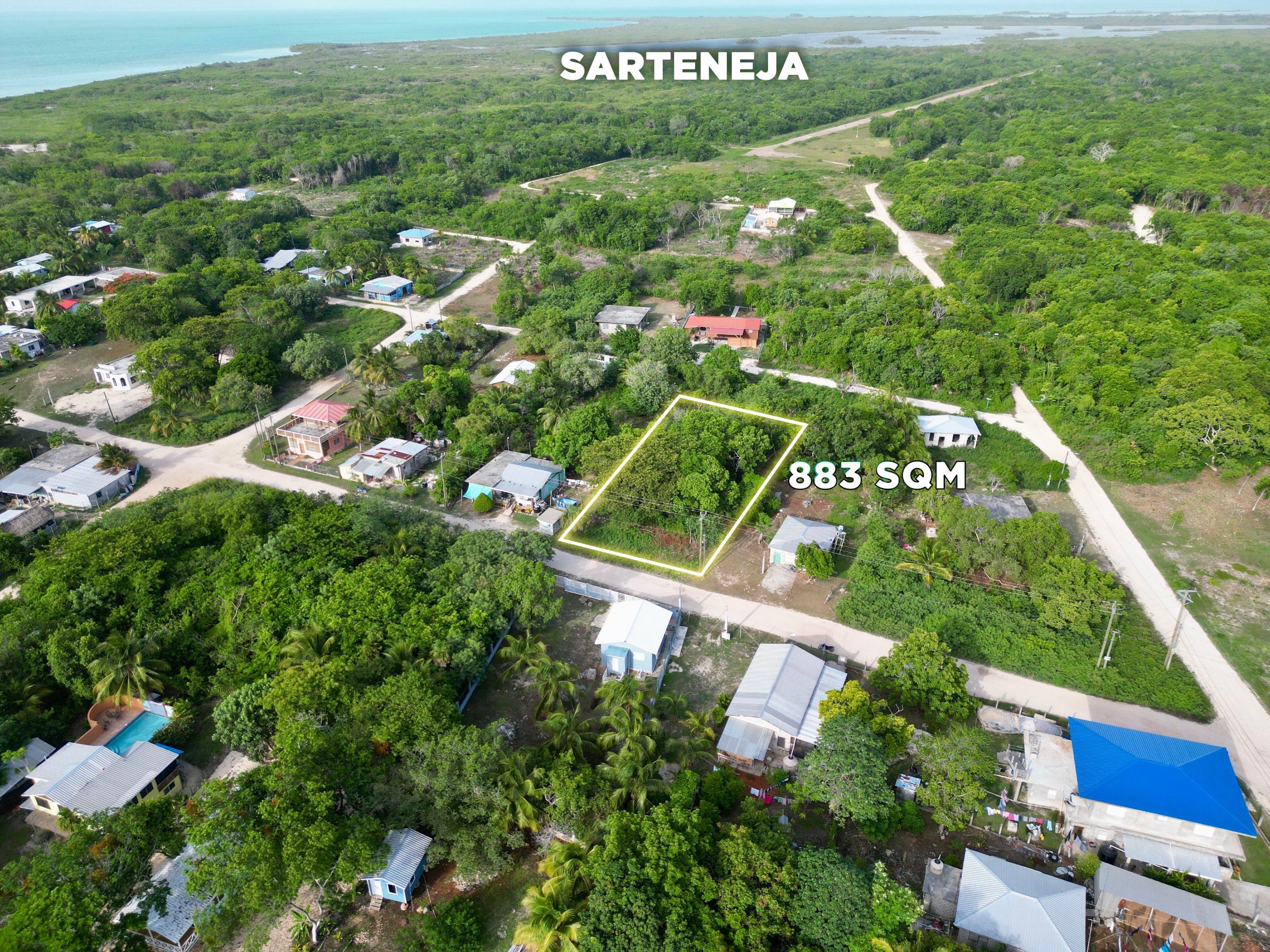 Prime Residential Lot for Sale in Sarteneja Village, Belize — view 2