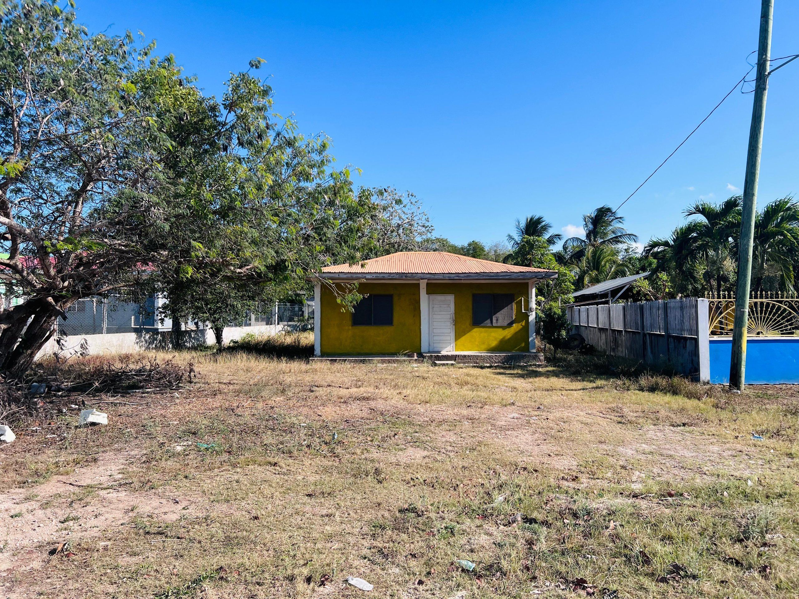 Fixer-Upper Concrete Home for Sale in Sarteneja, Belize | Highway-Front Commercial Property — view 5