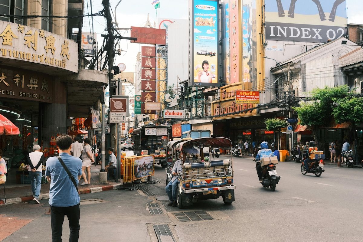 City scene in Thailand