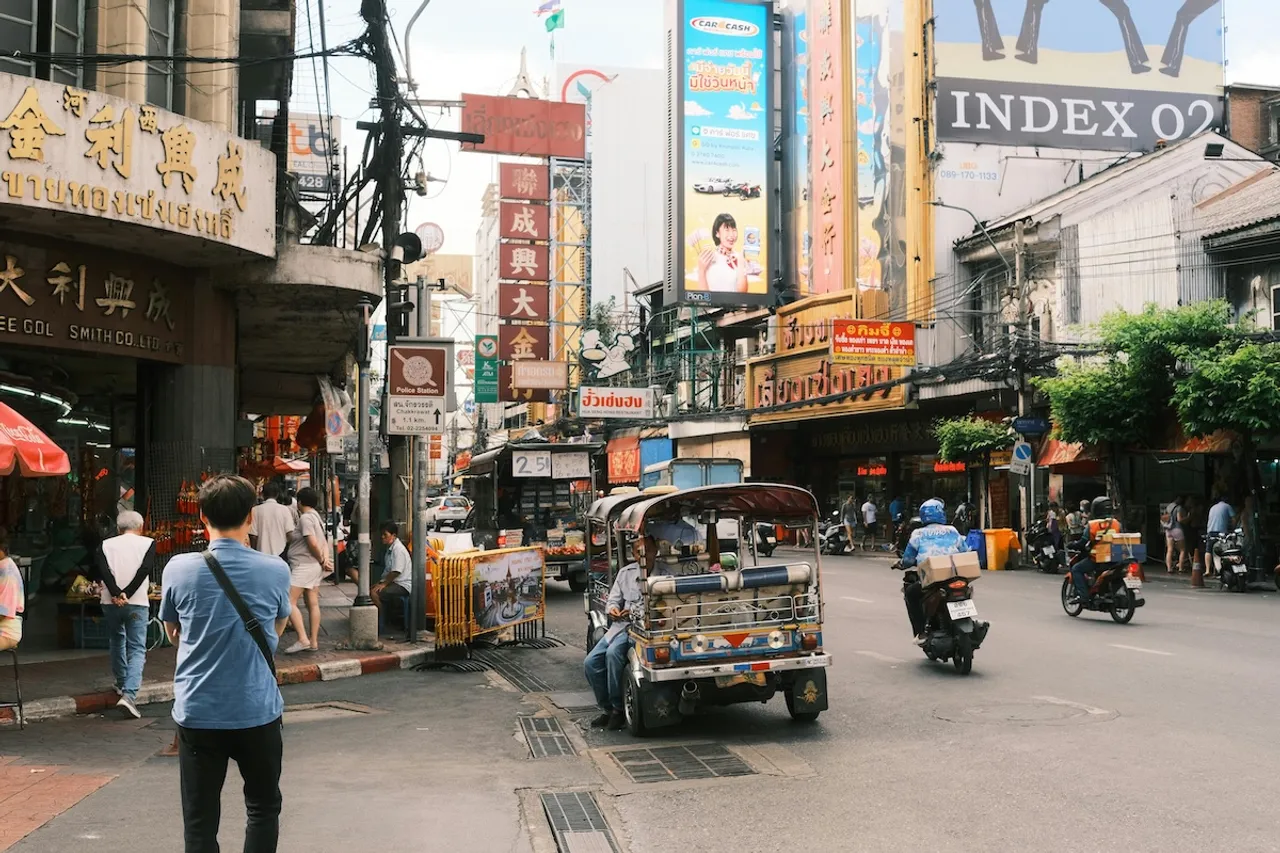 City scene in Thailand
