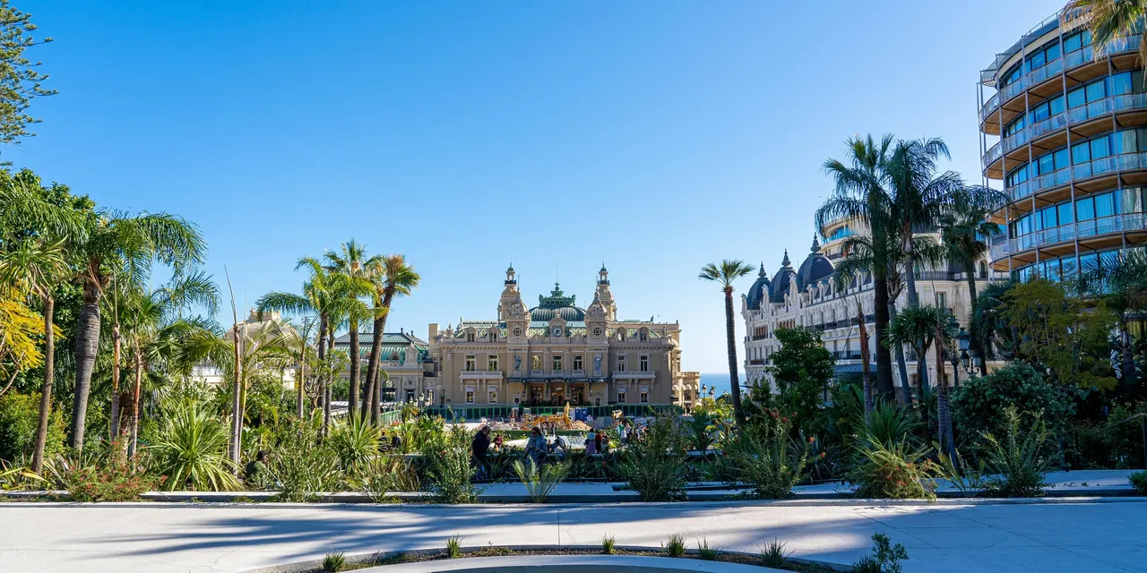 Monte Carlo casino in Monaco