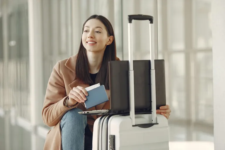 Woman travelling to Mexico with Adderall, laptop and passport