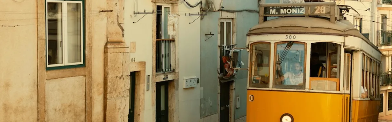 Portugal travelling by tram and with Parkinson's Disease