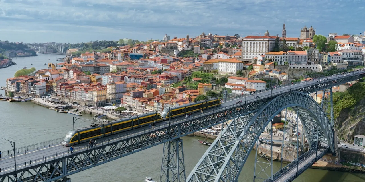 Travelling by train to Portugal with asthma over river bridge