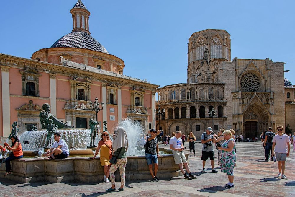 People with ADHD travelling to Valencia, Spain, exploring the Spanish city